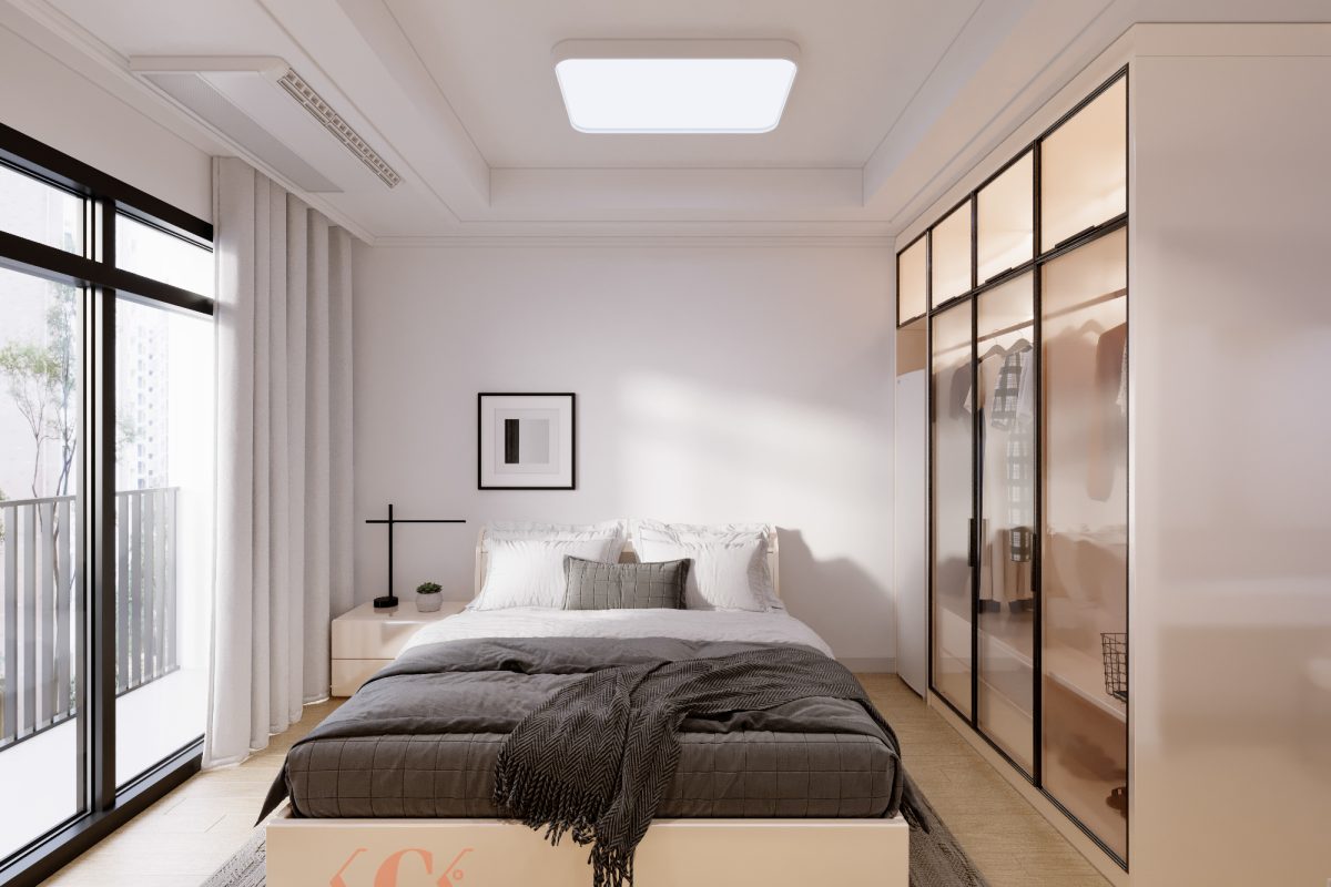 dự án thiết kế nội thất phòng ngủ modern