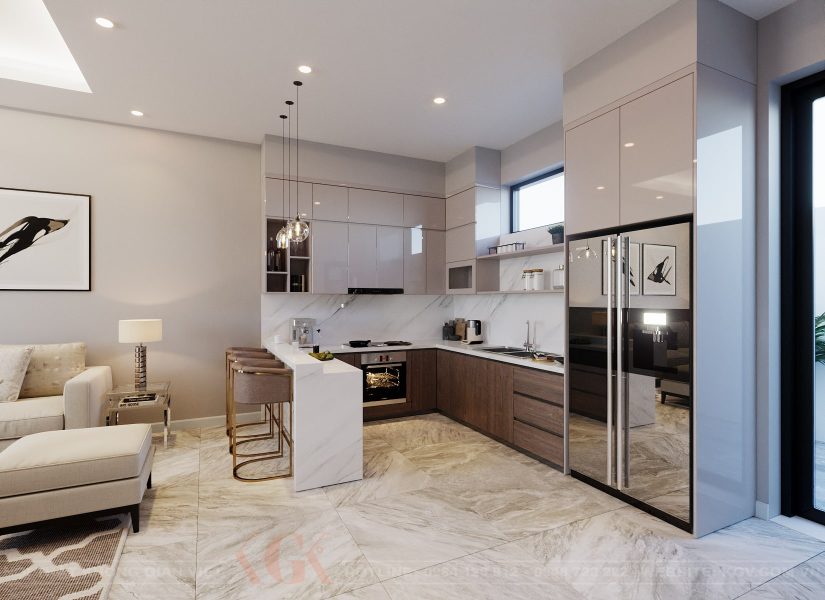 dự án thiết kế nội thất modern