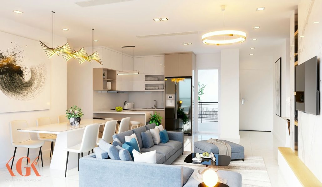 Thiết kế nội thất chung cư C3 D’Capital