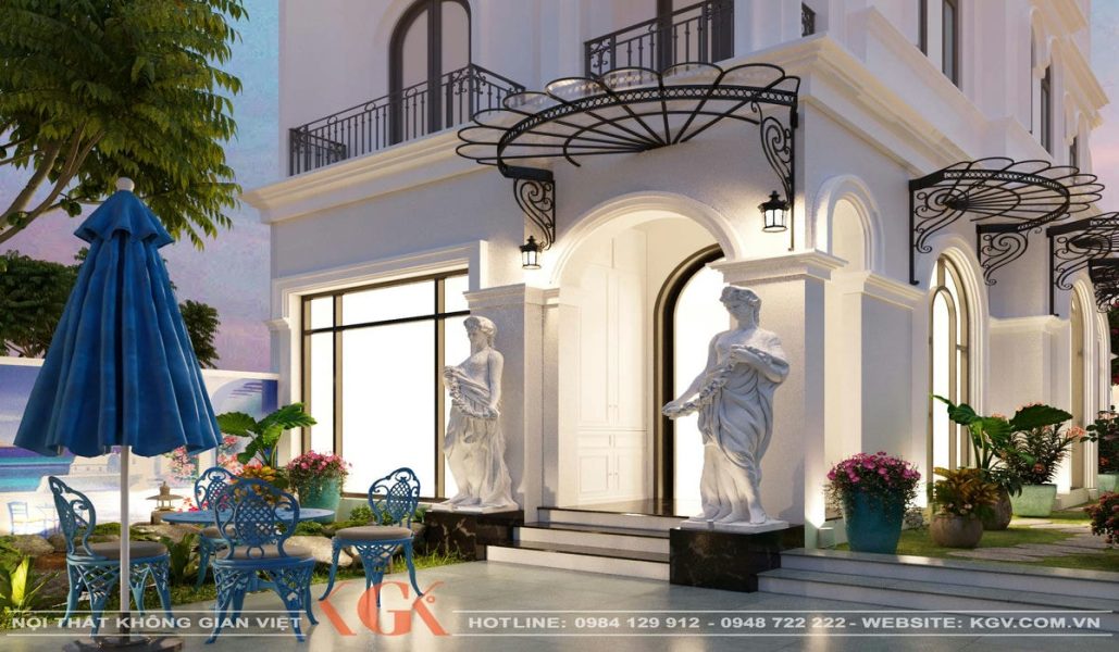 Thiết kế ngoại thất biệt thự Sao Biển 21-24 – Chị Thuỷ