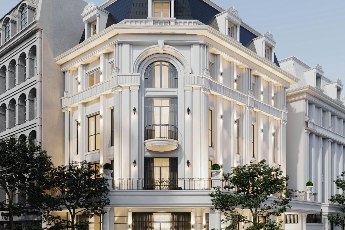Thiết kế ngoại thất nhà lô phố Luis City – Anh Sưởng