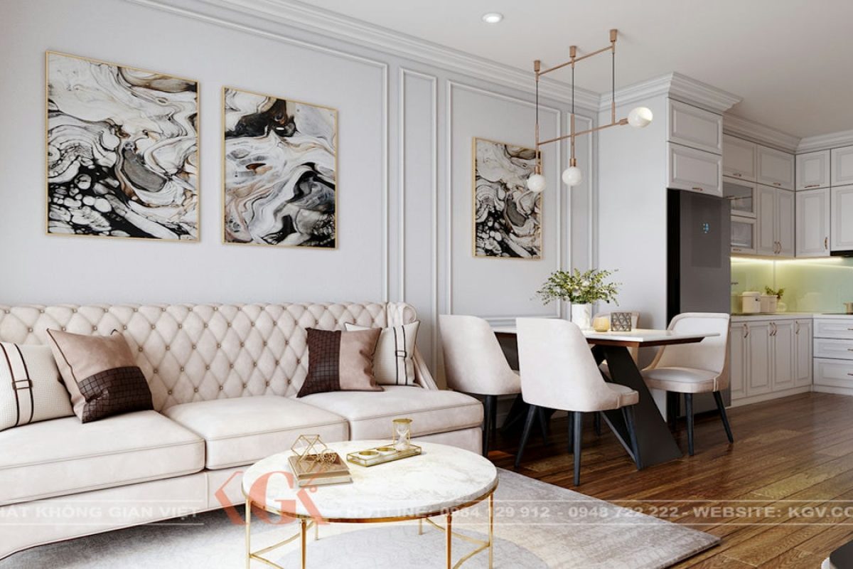 Thiết kế nội thất chung cư Mỹ Đình Pearl
